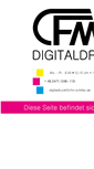 Mobile Screenshot of cfm-digitaldruck.de